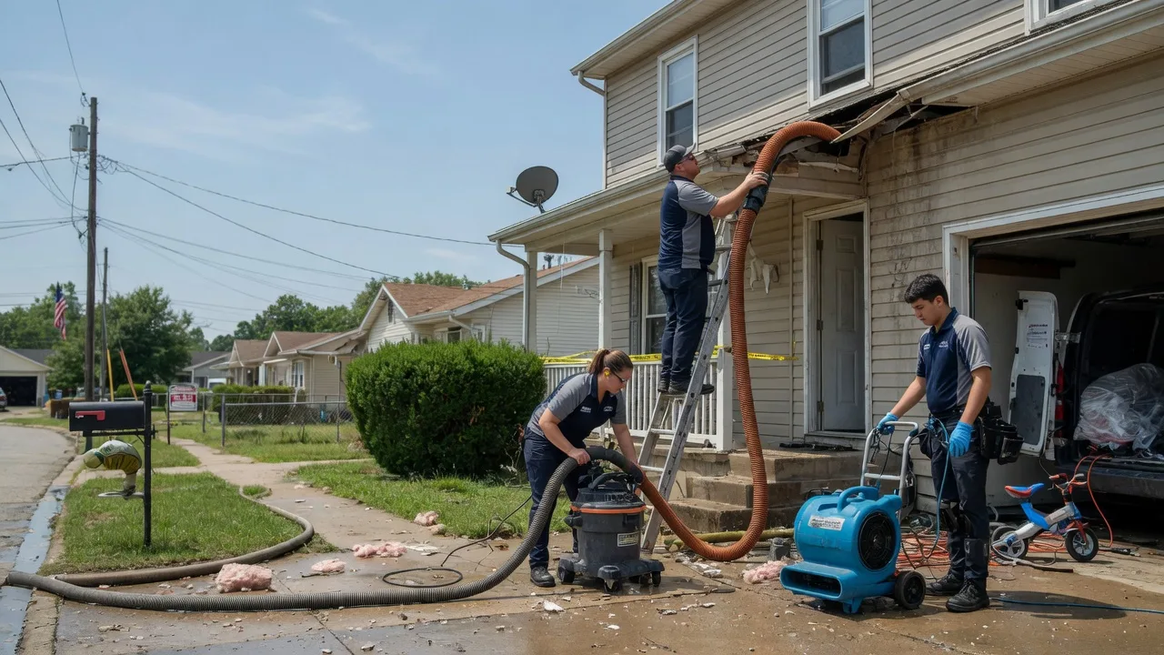 Water Damage Restoration in Groveland, IL near me